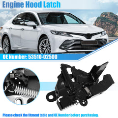 Closeup of X AutoHaux hood latch lock highlighting durable construction.