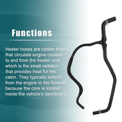 X AutoHaux 55038163AI hose matches OE dimensions for reliable fit.