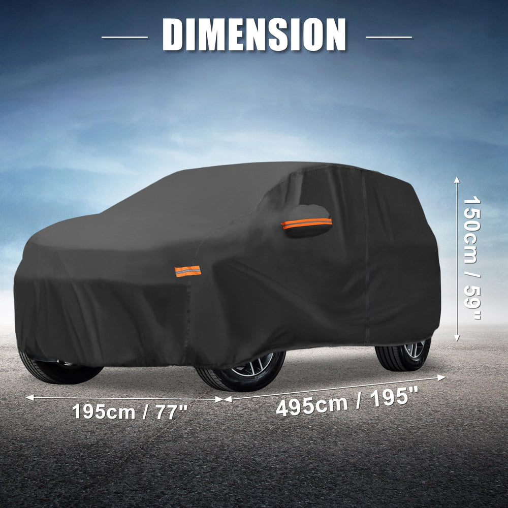 X AUTOHAUX storage bag keeps cover organized when not in use.