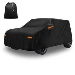 X AUTOHAUX Kia Soul cover with 210D-PU material for all-weather durability.