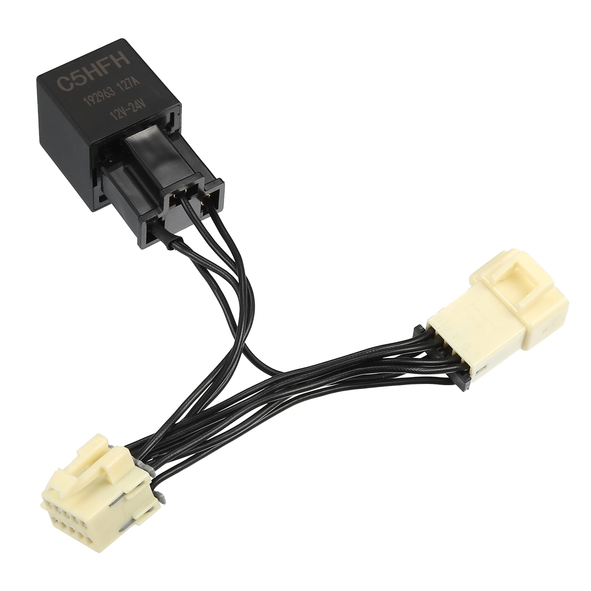 X AUTOHAUX LED bypass flash harness for Corvette C5 tail lights demonstrating LED signaling fix
