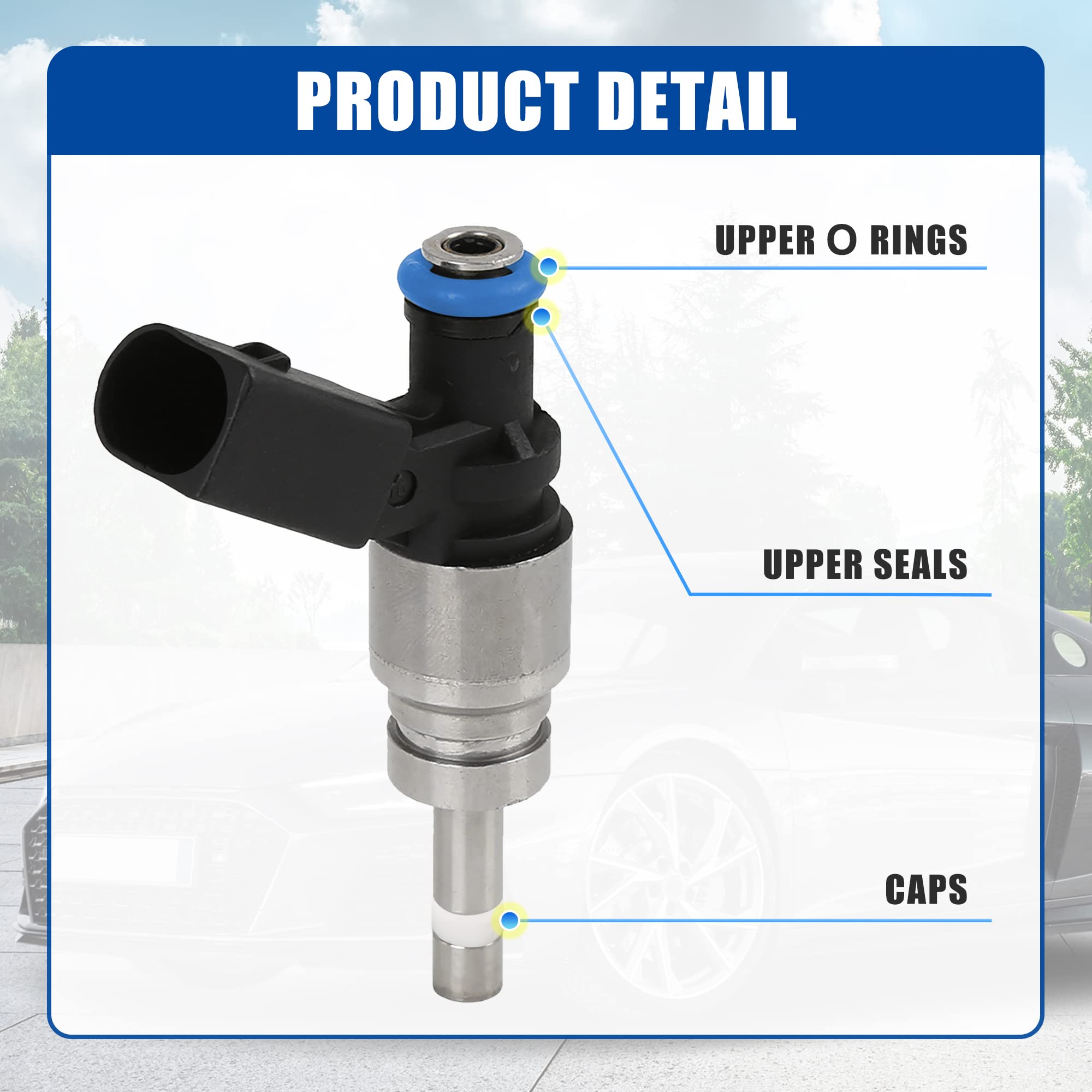X AutoHaux lower pintle caps protecting injector components during service.
