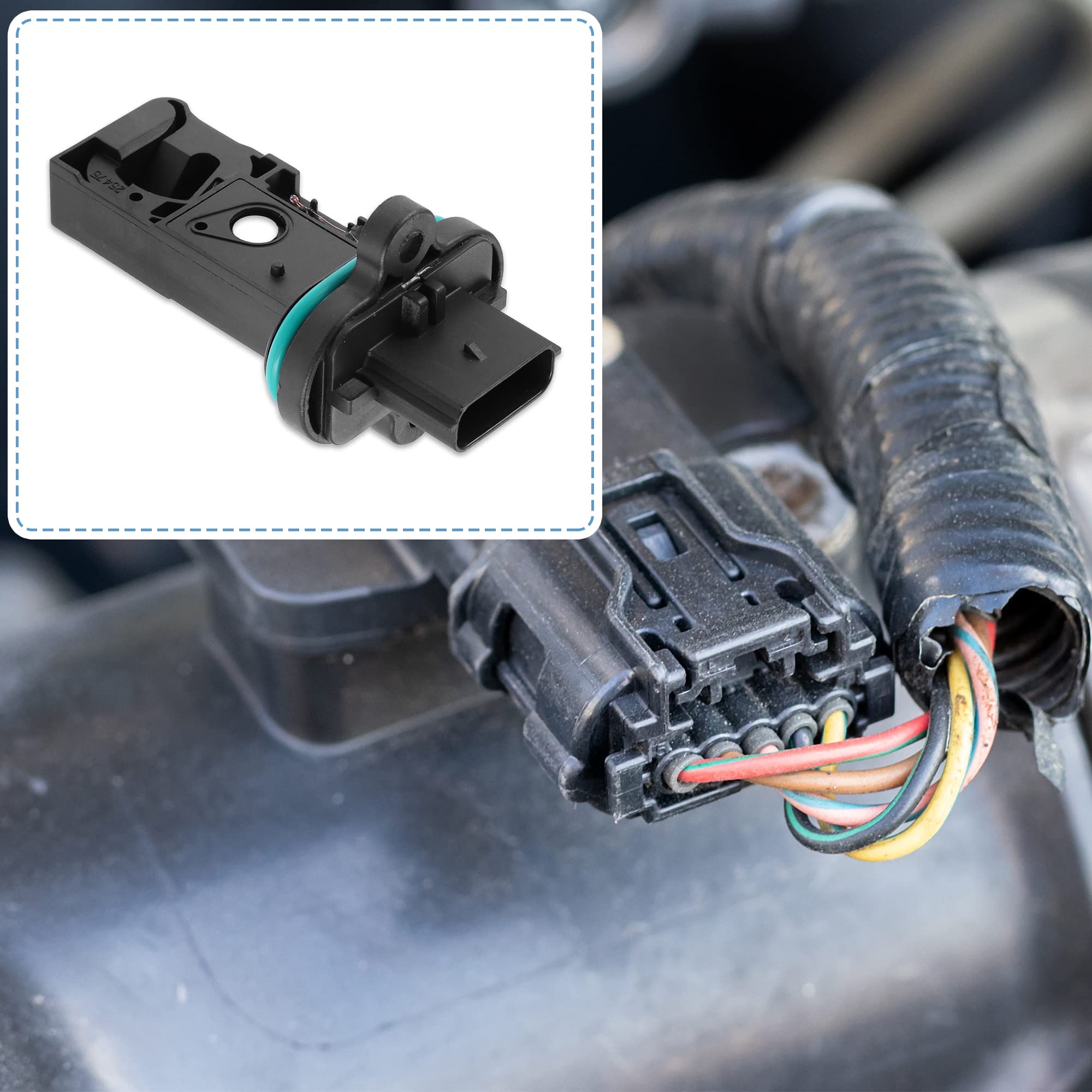 X AUTOHAUX MAF sensor packaged for easy Cruze replacement.
