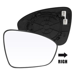X AUTOHAUX mirror glass with backing plate ensures secure fit for Nissan Sentra.