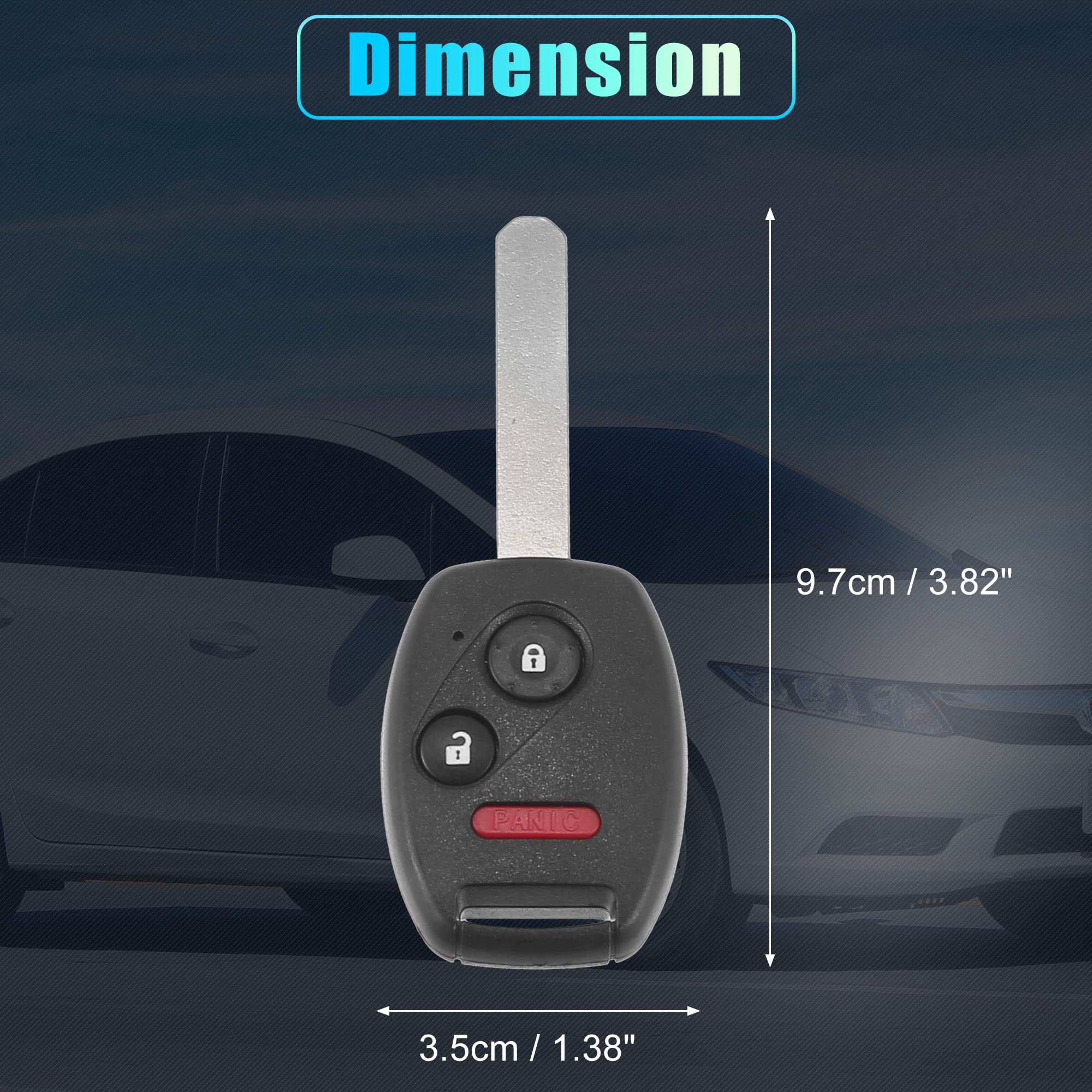 X AUTOHAUX N5F-S0084A compatibility graphic with Honda Acura models.