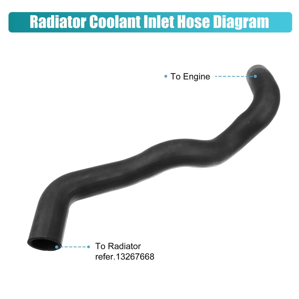 Packaging includes one coolant hose with OE specifications