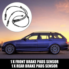 X AutoHAUX rear brake pad wear sensor for BMW/Mini enables reliable wear monitoring.