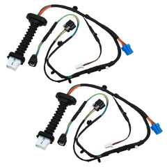 X Autohaux rear door harness RAM left with plug-and-play connectors.