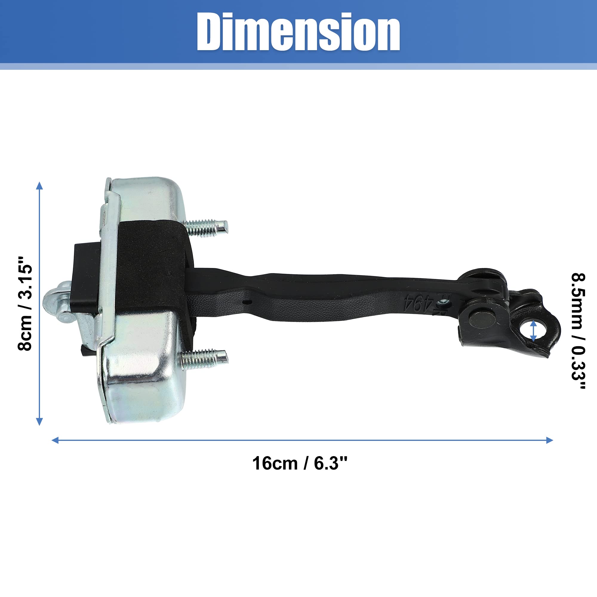 X AUTOHAUX replacement front door check bracket helps quieter operation