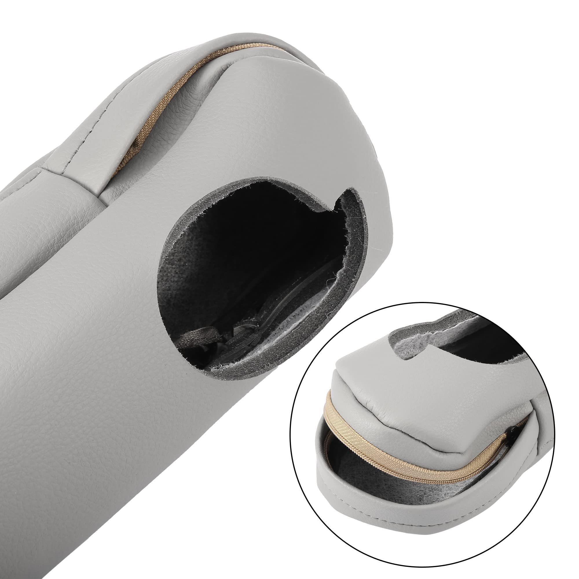 X AUTOHAUX waterproof microfiber protects against spills and stains.