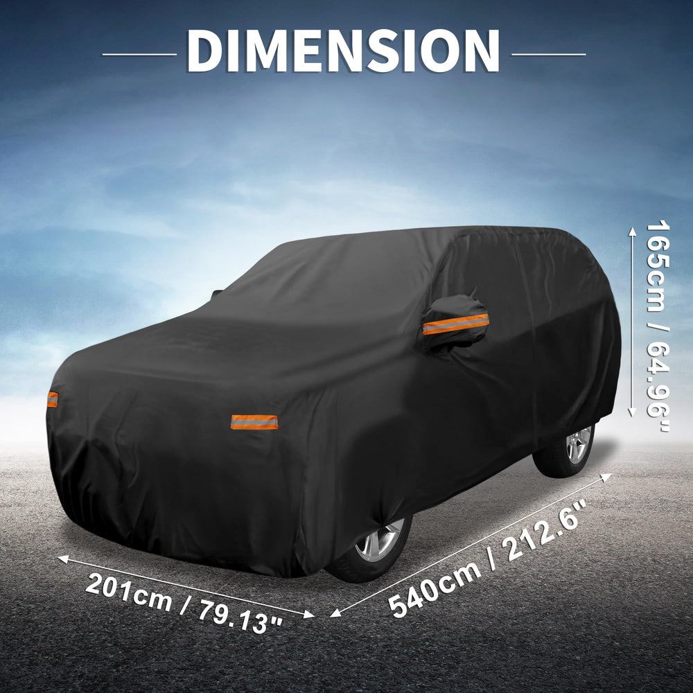Snow and rain protection for Ford Expedition with X AUTOHAUX car cover.