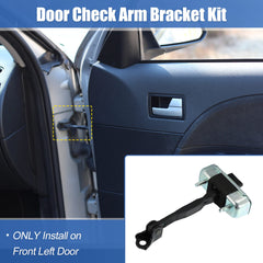 X AUTOHAUX steel door check bracket with anti-rust coating for longevity