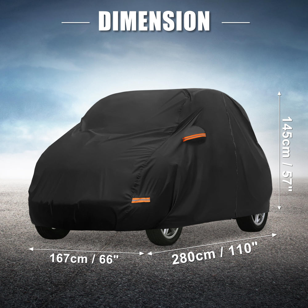 X AUTOHAUX storage bag included with the Fortwo cover