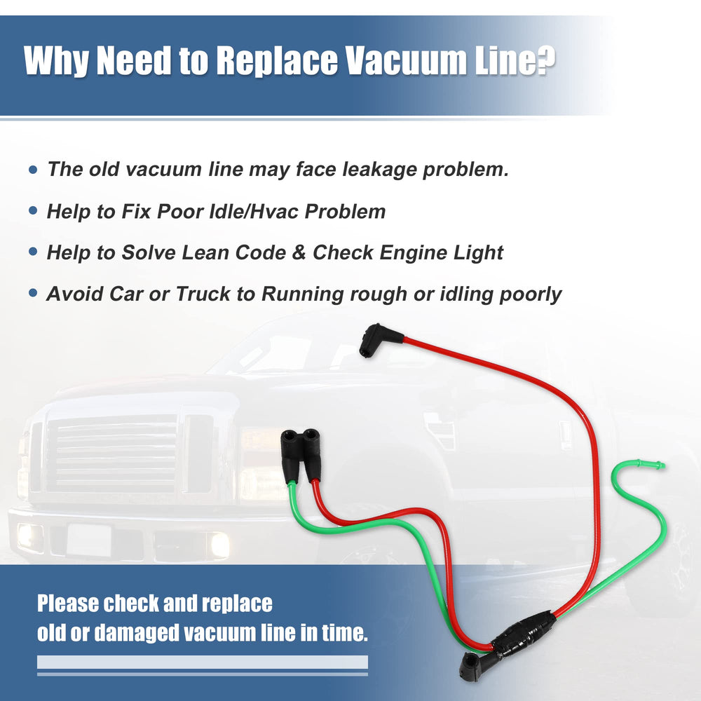 X AUTOHAUX turbo emission vacuum harness package included one line