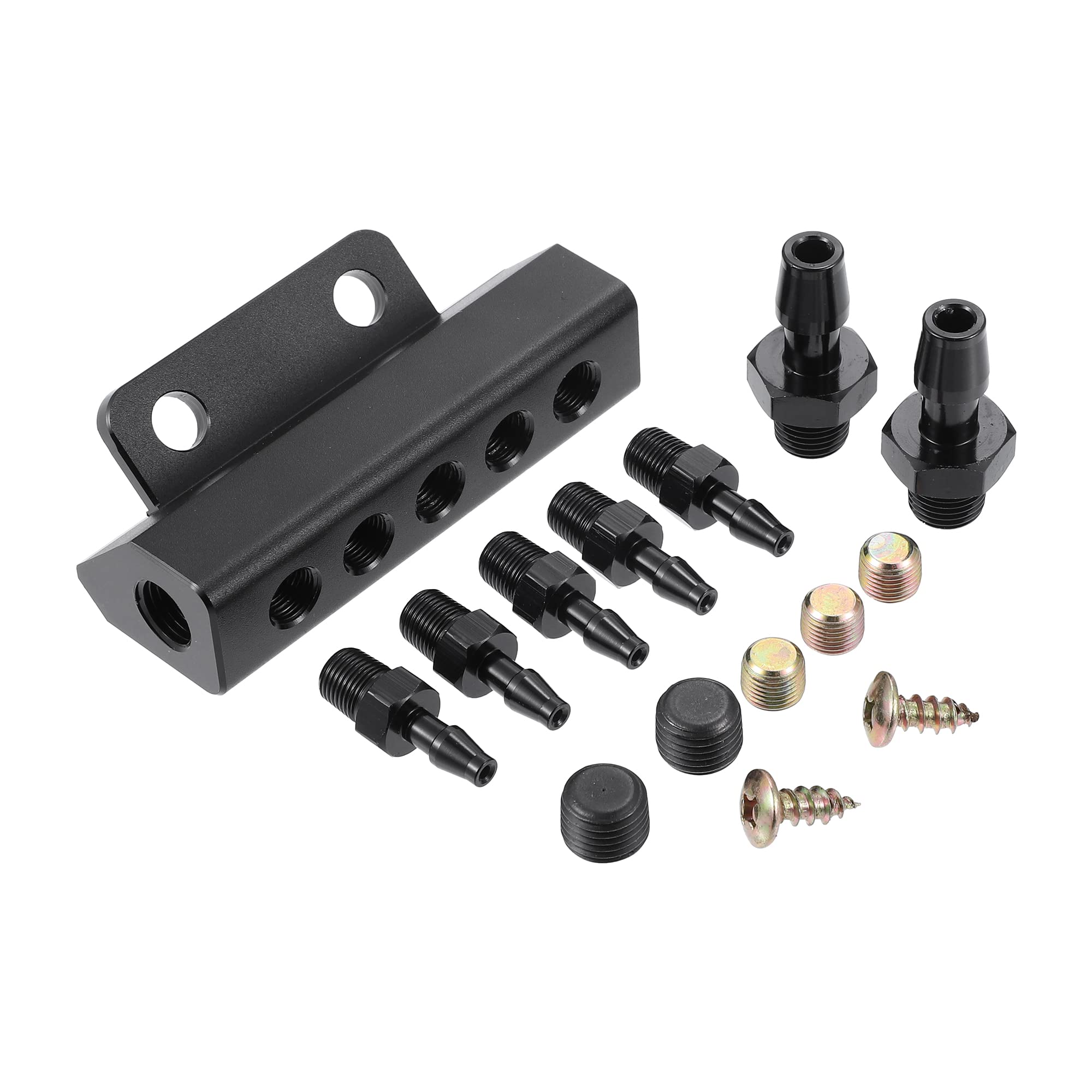 X AUTOHAUX universal vacuum manifold ports for boost control and sensor connections