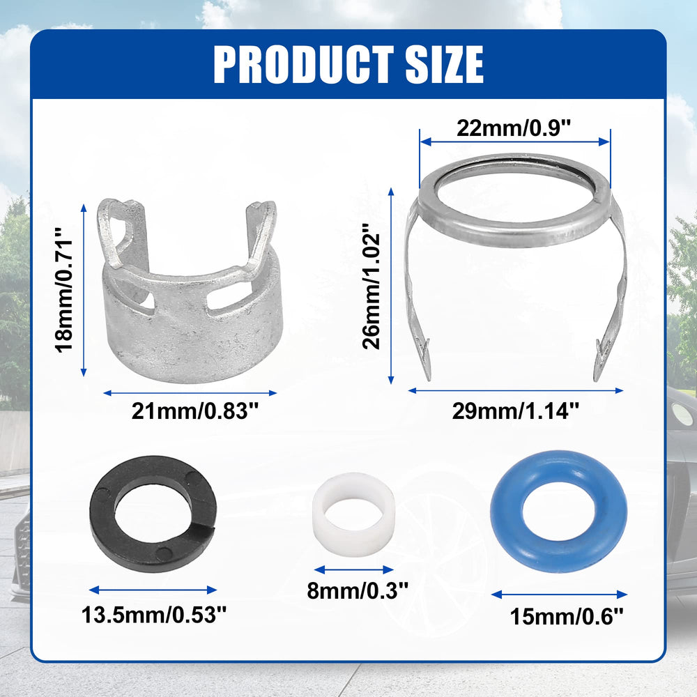 X AutoHaux upper pintle caps securely seated to protect injector seals.