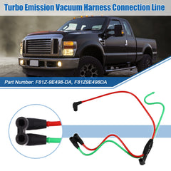 X AUTOHAUX vacuum harness ports with 90-degree boots for easy installation