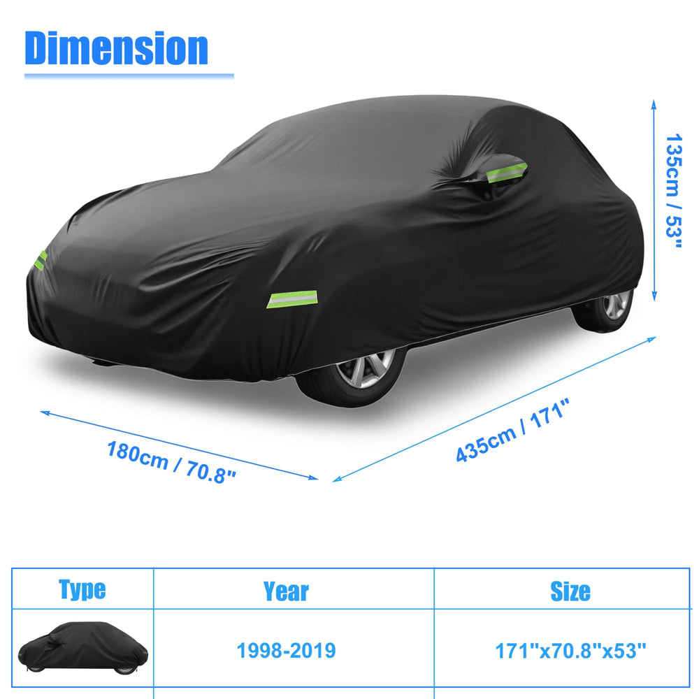 X AUTOHAUX Beetle cover 210D PU fabric close-up highlight durability