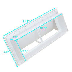 X-Haibei exterior damper open-close enables controlled venting.