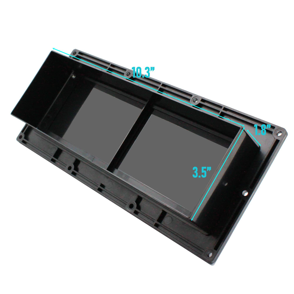 X-Haibei rough opening dimension view for installation planning
