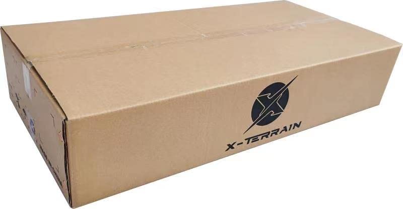 X-terrain truck bed extender supports heavy gear securely