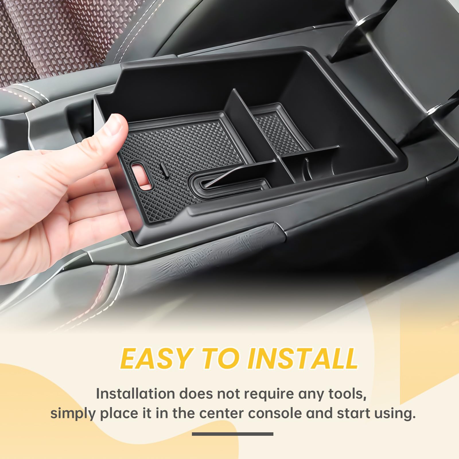 X-TKER removable mats prevent sliding for a quieter ride.