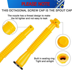 x-vesolje hdpe nozzle delivers durability and flexible pouring