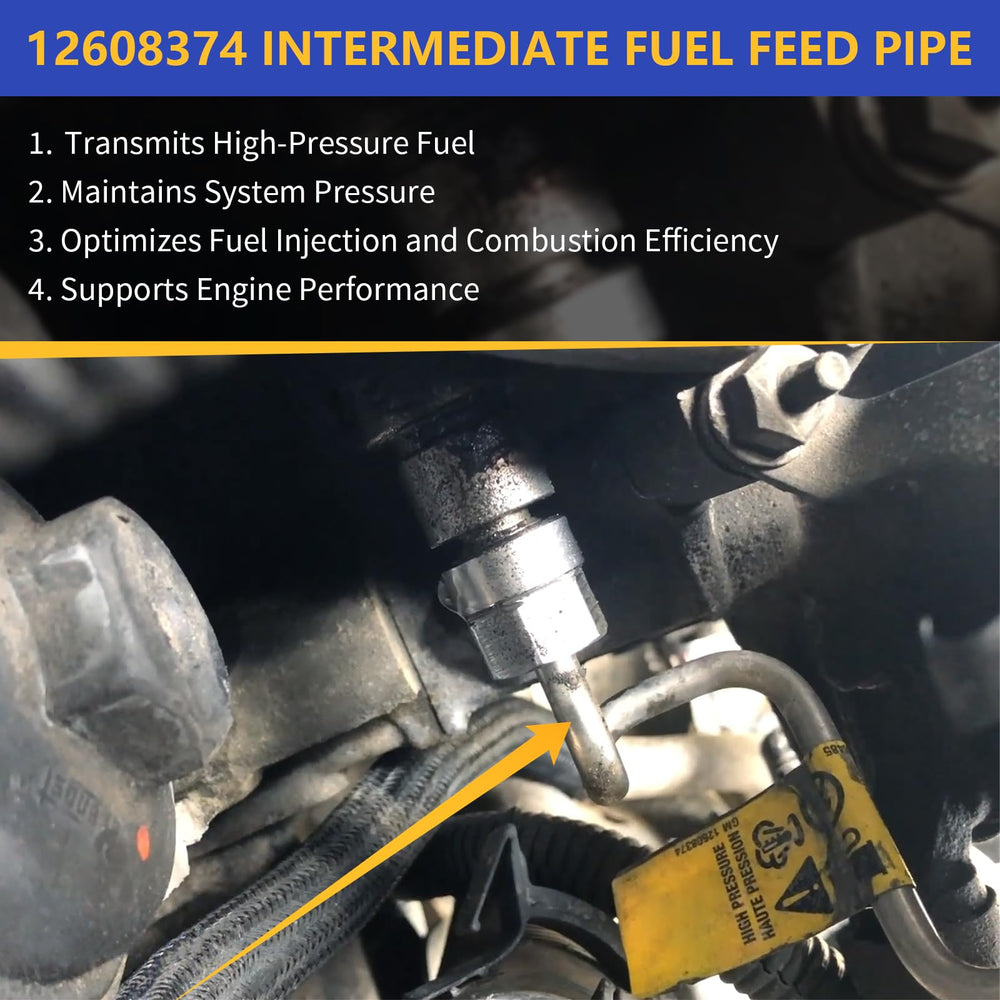 X4XZ 12608374 corrosion-resistant material detail for engine durability