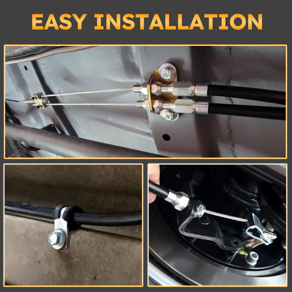 X4XZ 330-9371 stainless braided cables resist rust and wear.