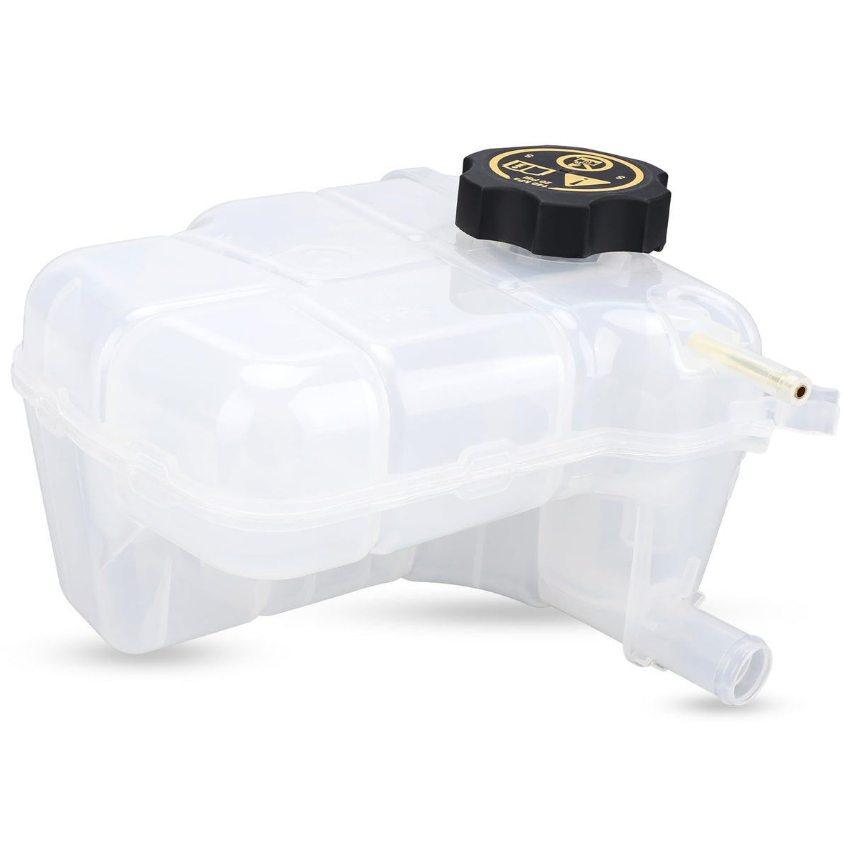 X4XZ 603-383 coolant reservoir front view shows placement for direct replacement