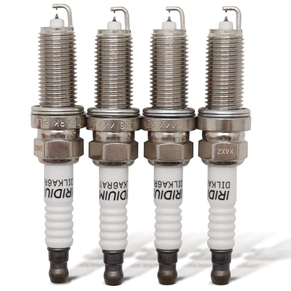 X4XZ 9029 double iridium spark plug pack close-up for durability and reliable ignition