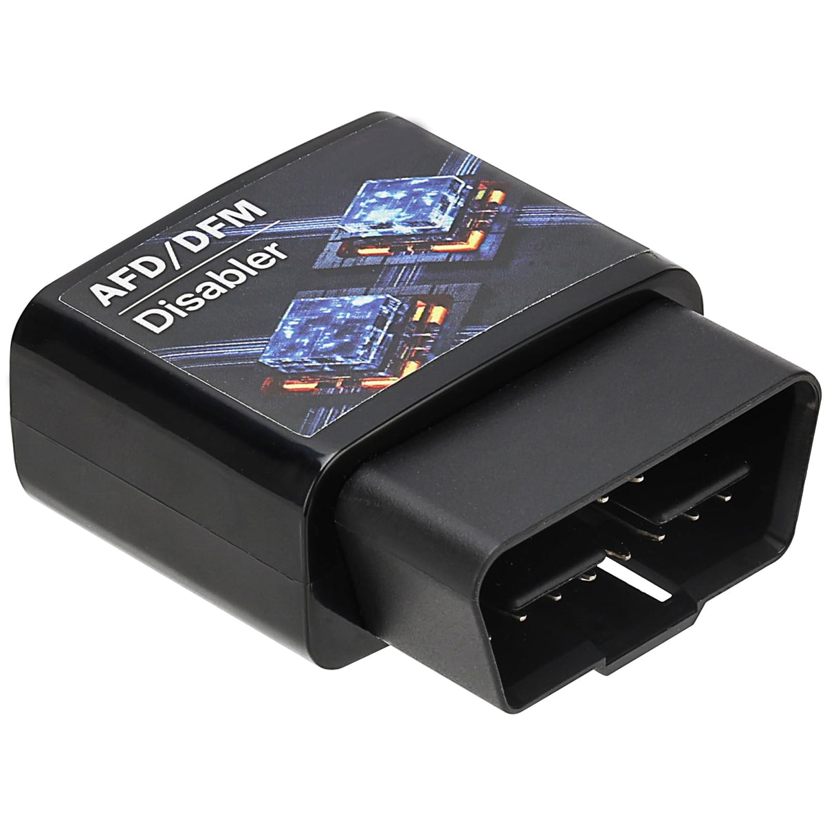 X4XZ AFM/DFM Disabler connected to the OBD port enabling full-cylinder power
