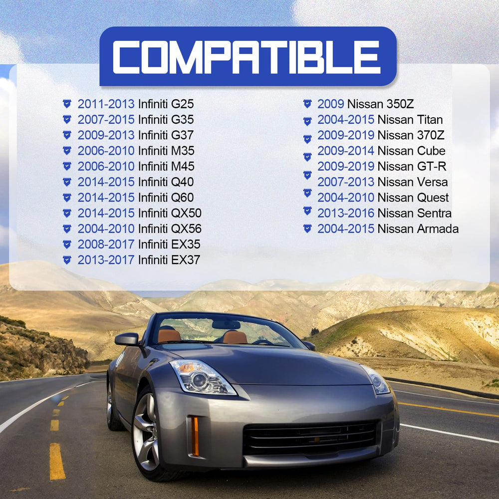 X4XZ fuse holder for Nissan 370Z terminal ensures low resistance power delivery.