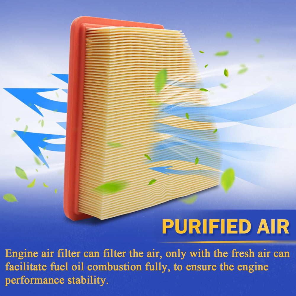 X4XZ CA10465 filter installed in vehicle for cleaner intake air