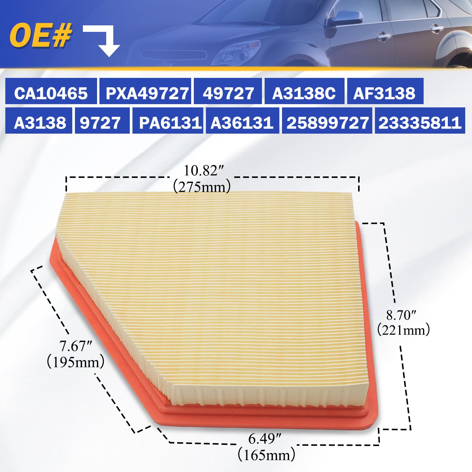 X4XZ CA10465 filter material highlights high filtration precision