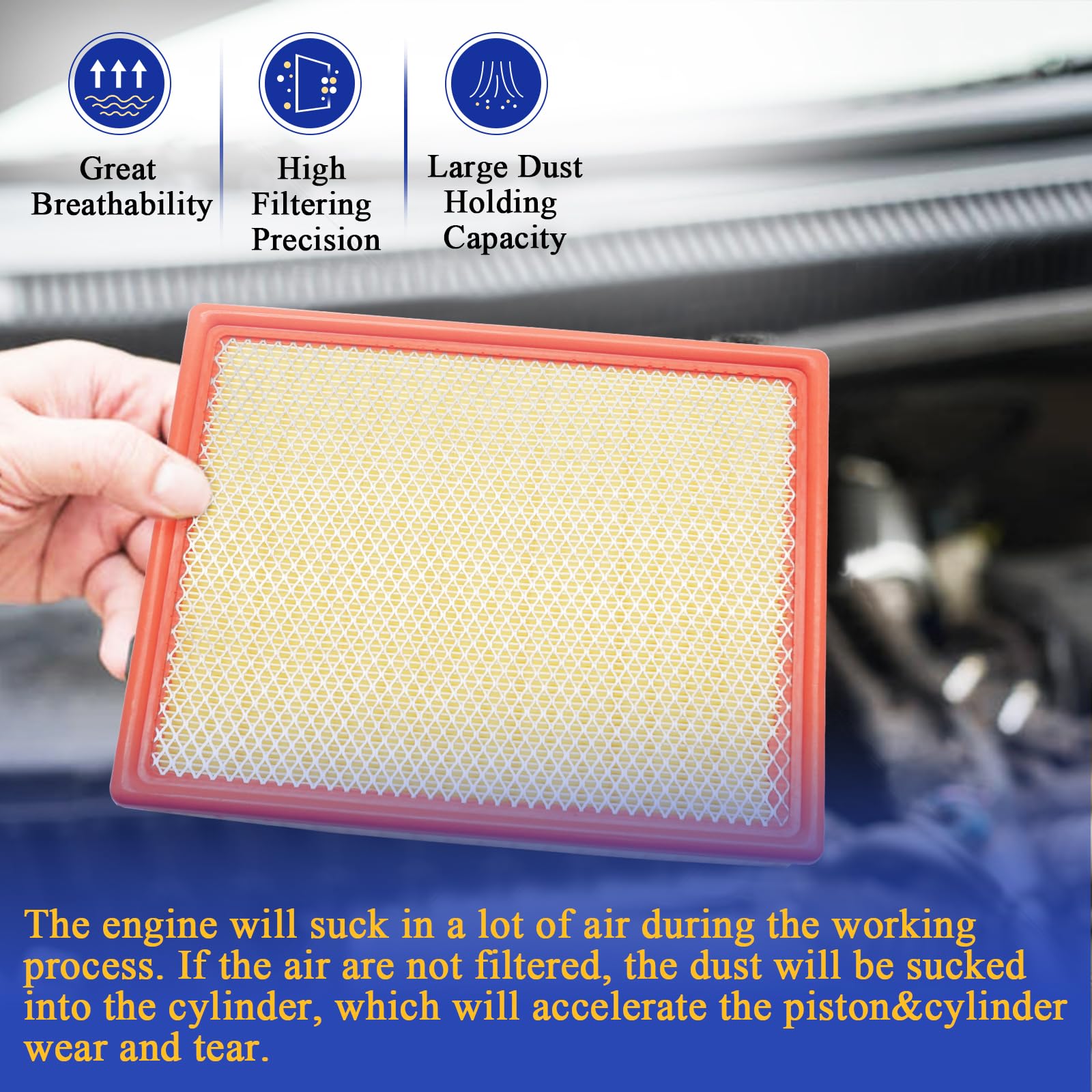 X4XZ CA8756 brand label on filter underlines trusted aftermarket part