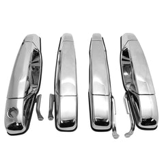 X4XZ chrome exterior door handle front left with OE-like fit for Silverado