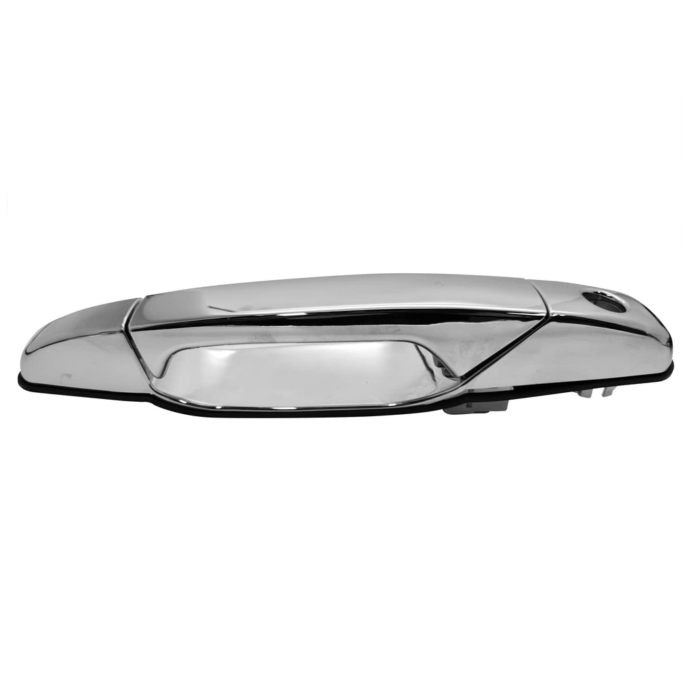 X4XZ chrome exterior door handle installed on vehicle for seamless look