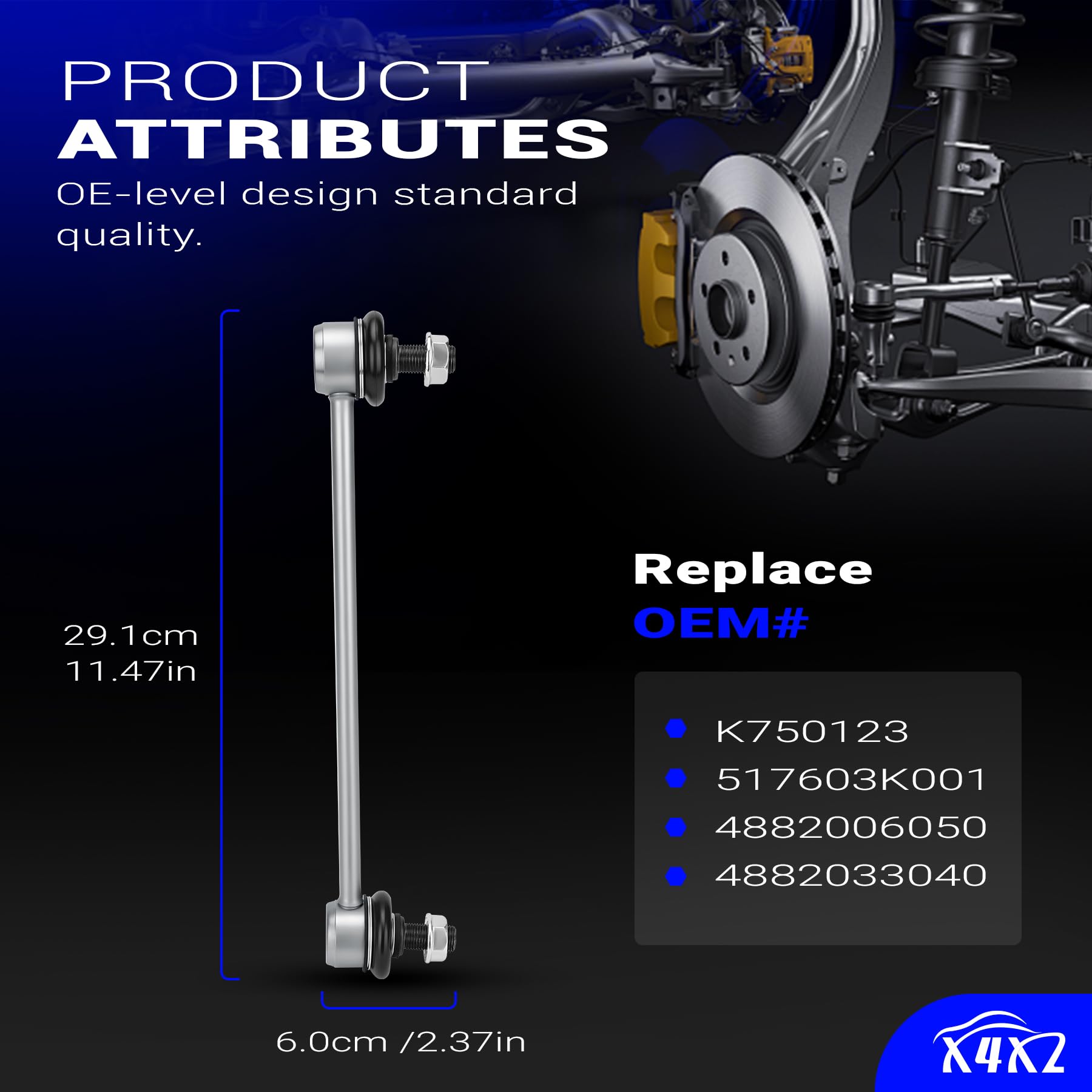 X4XZ zinc-nickel coating withstands salt spray beyond 1000 hours