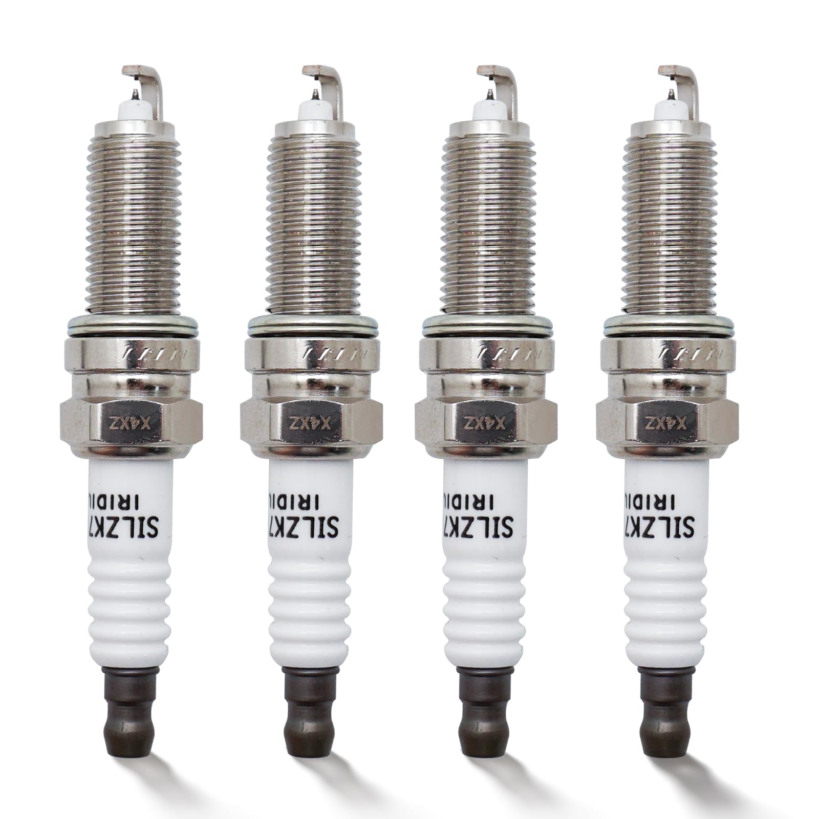 X4XZ double iridium spark plugs pack four with broad vehicle compatibility.