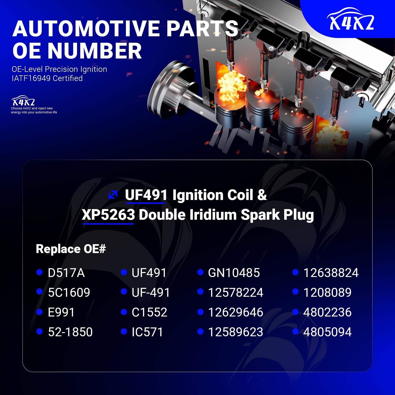 X4XZ easy-to-install kit designed for straightforward DIY replacement