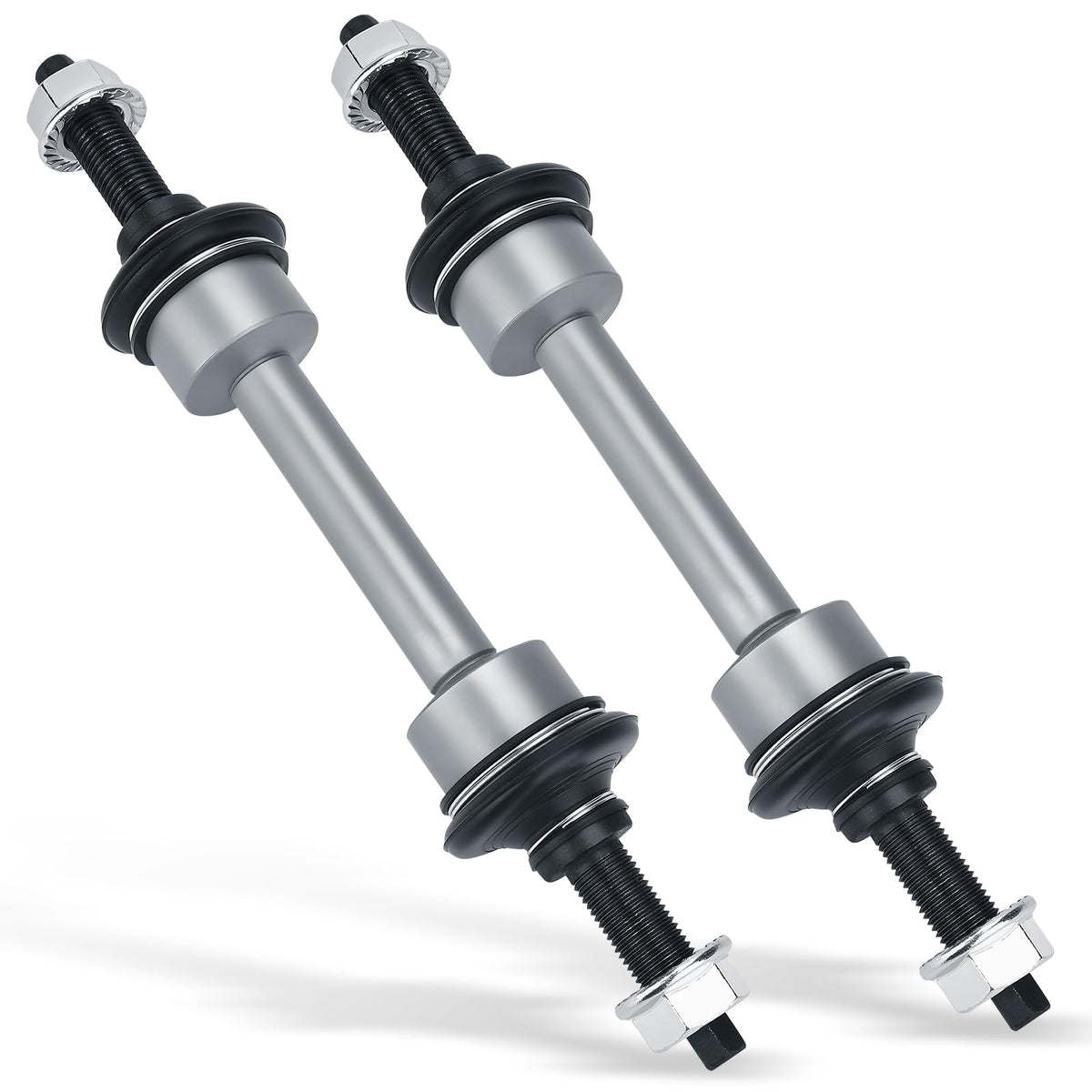 X4XZ front stabilizer end link assembly for Ford 4WD models improving suspension compatibility.