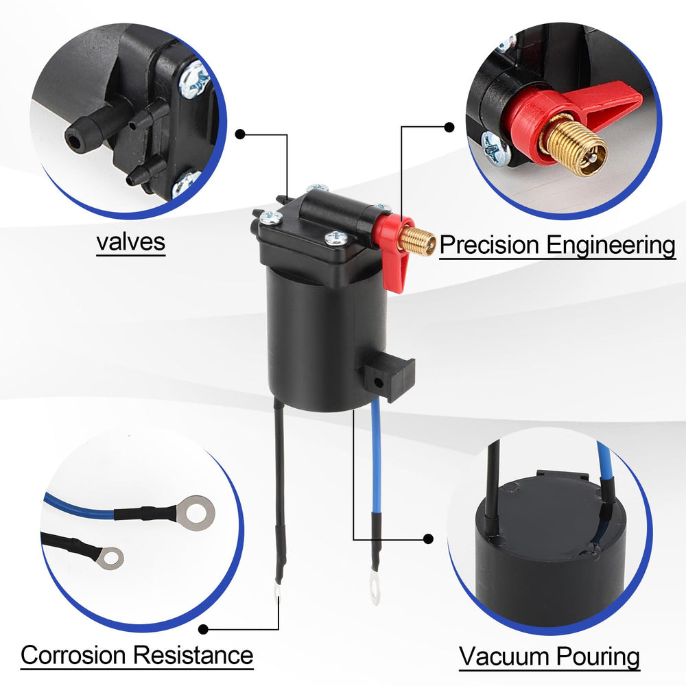 X4XZ fuel primer choke solenoid durable materials resist wear and corrosion.