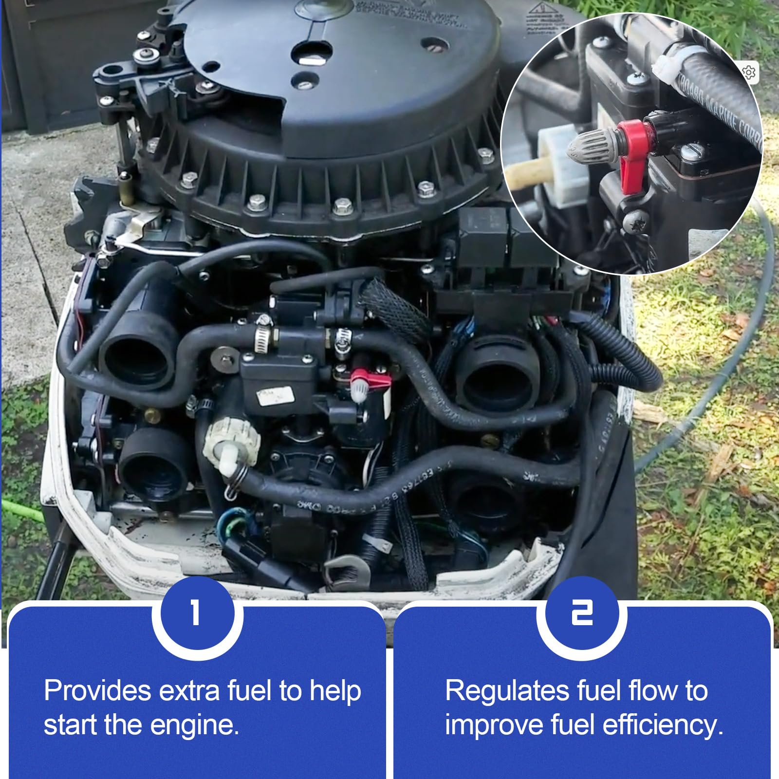 X4XZ fuel primer choke solenoid installation demonstrates quick, single-pull starting.