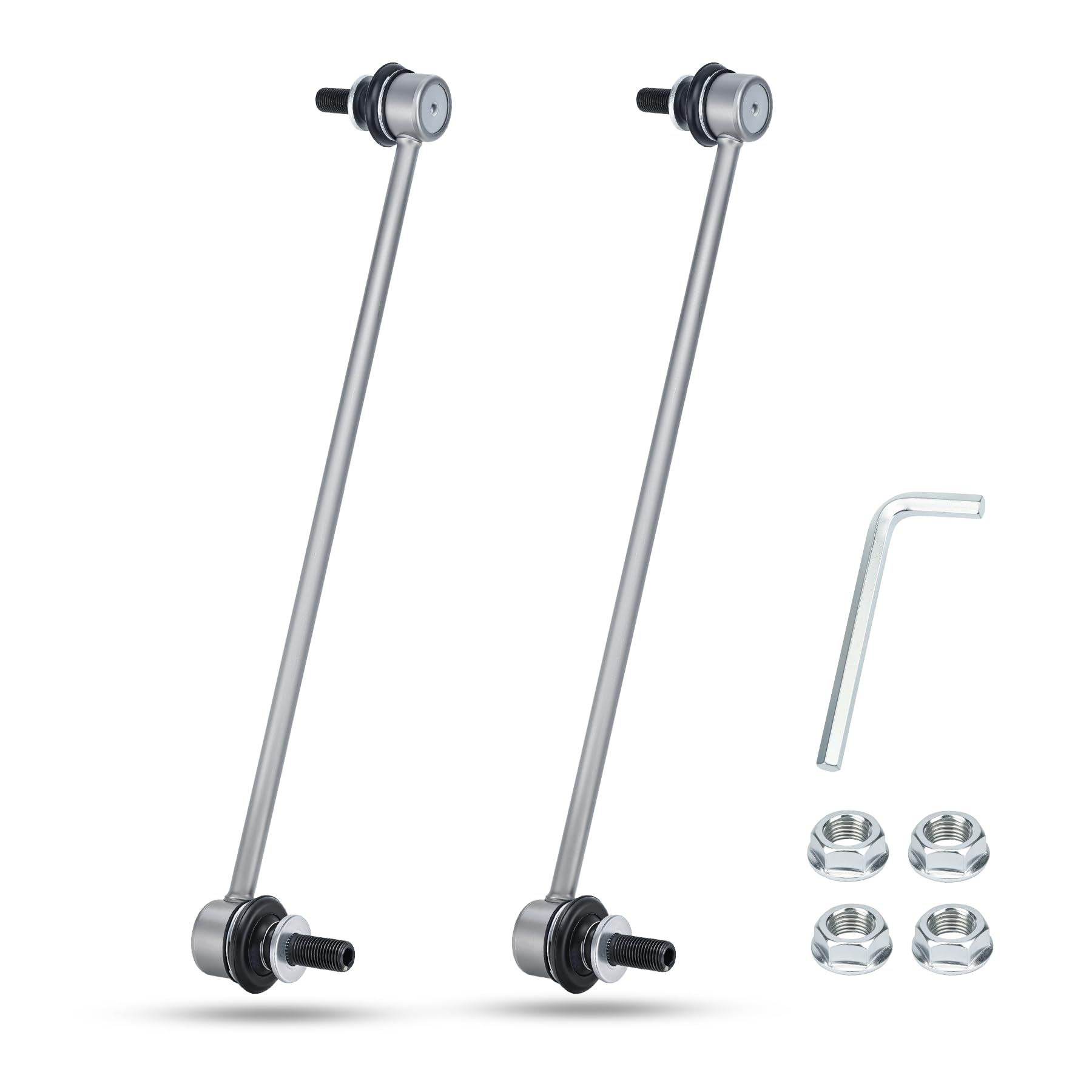X4XZ K750043 front stabilizer sway bar link closeup shows durable construction.