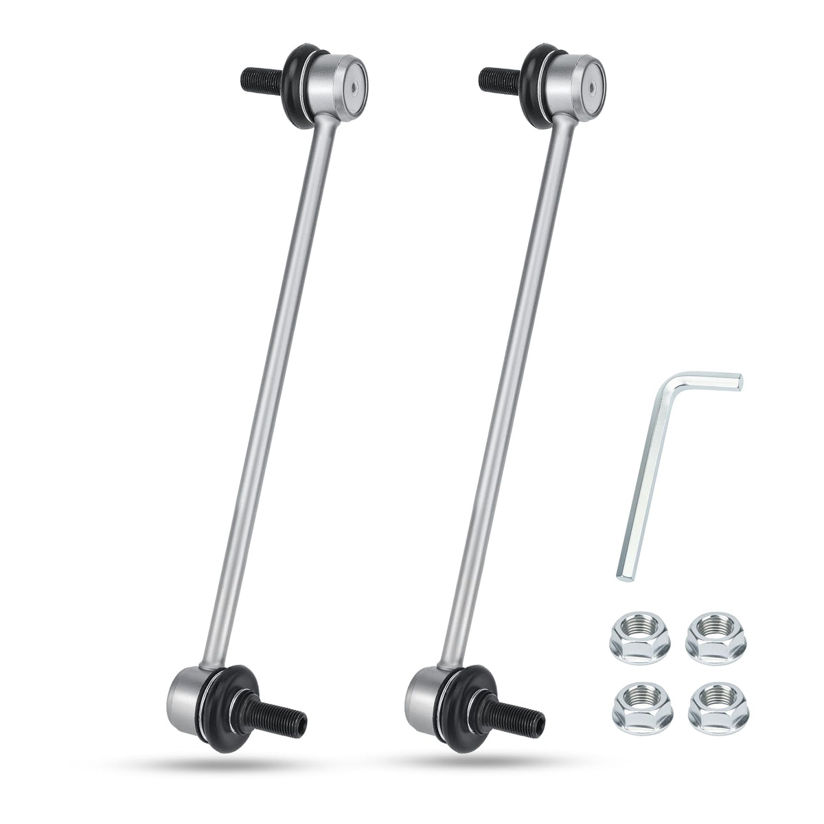 X4XZ K80230 front stabilizer link for Pontiac Vibe, angle view, enhances steering feel.