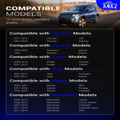 X4XZ K80258 front stabilizer sway bar end link enhances turn precision for Jeep Patriot