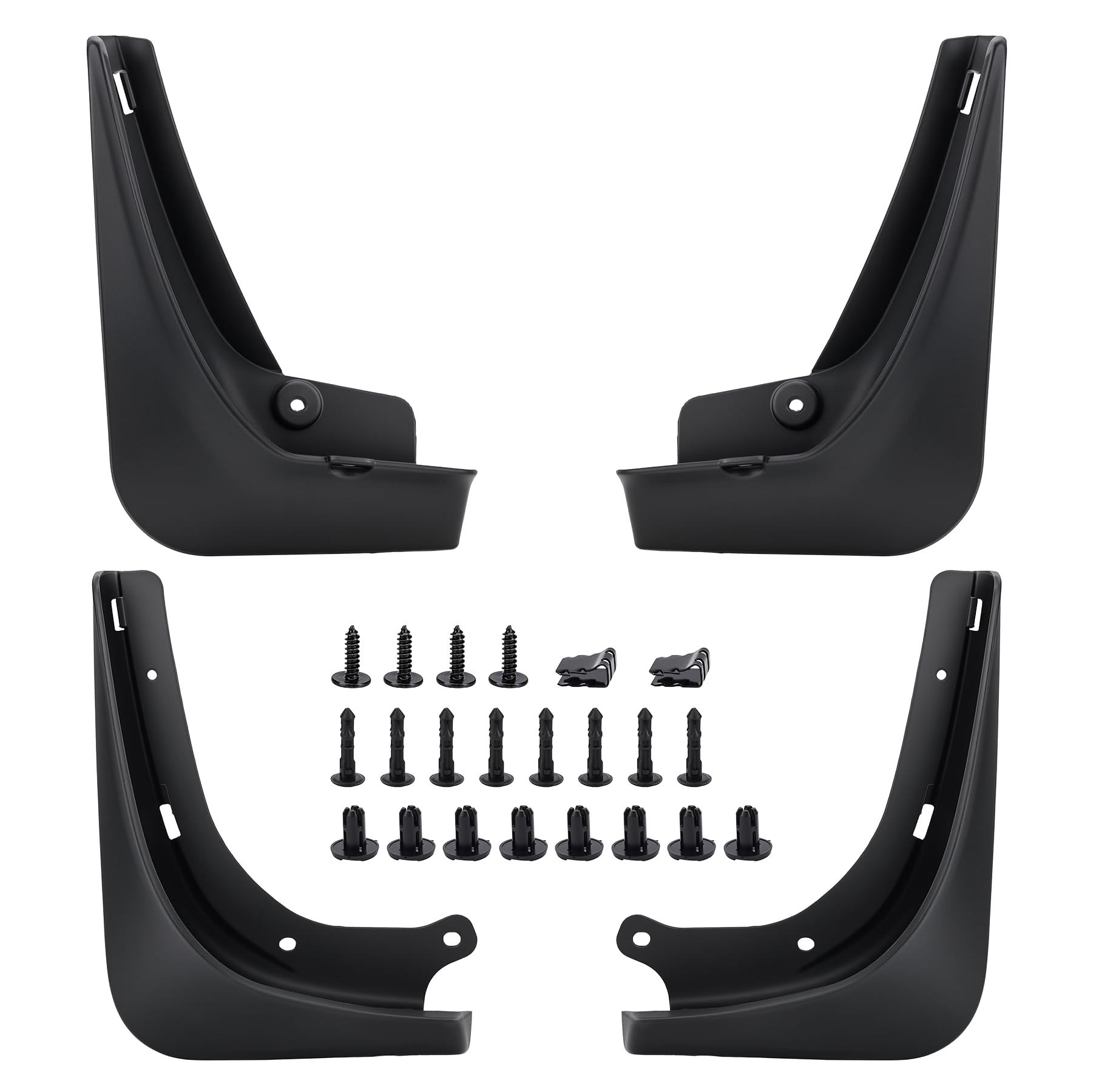 X4XZ mud flaps front left for Tesla Model 3 protect lower body from debris