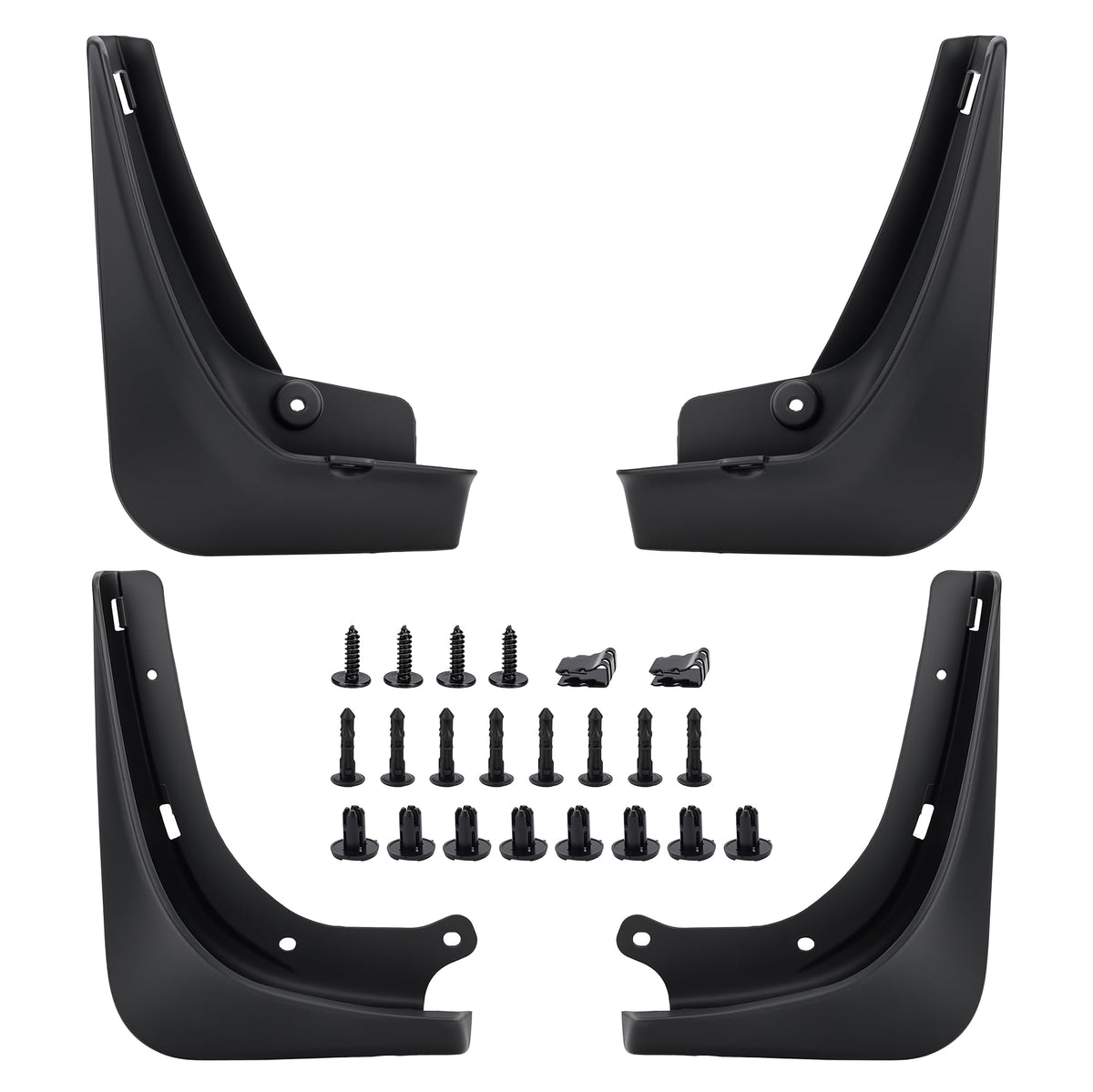 X4XZ mud flaps front left for Tesla Model 3 protect lower body from debris