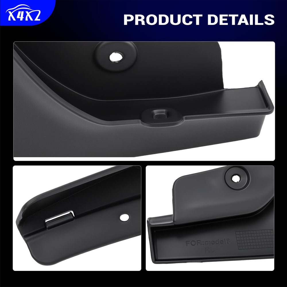 X4XZ mud flaps installation guide image demonstrates easy setup